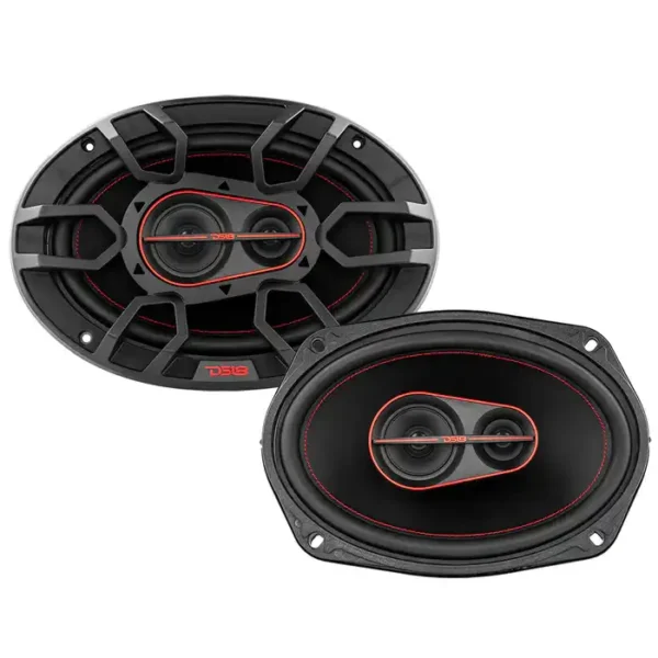 DS18-GEN-X 6x9" 3-Way Coaxial Speakers 60 Watts Rms 4-Ohm - Image 2