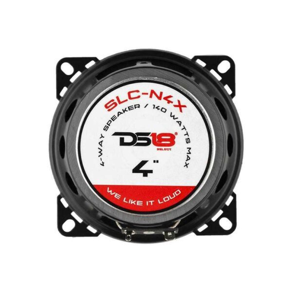 DS18 SLC-N4X SELECT 4" 4-Way Coaxial Speaker 140 Watts 4-Ohms (Pair) - Image 8