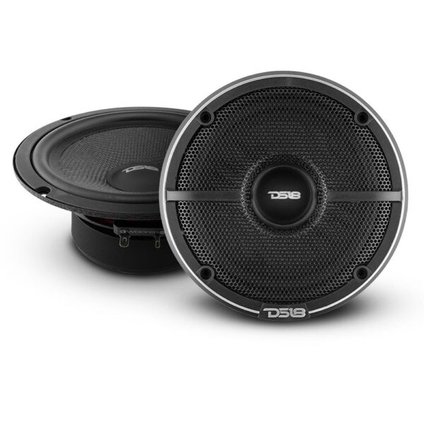 DS18 - ELITE 6.5" 2- Way Component Speaker System with Kevlar Cone 240 Watts 4-Ohms - Image 3