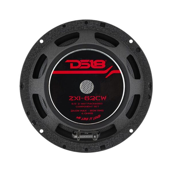 DS18 - ELITE 6.5" 2- Way Component Speaker System with Kevlar Cone 240 Watts 4-Ohms - Image 6