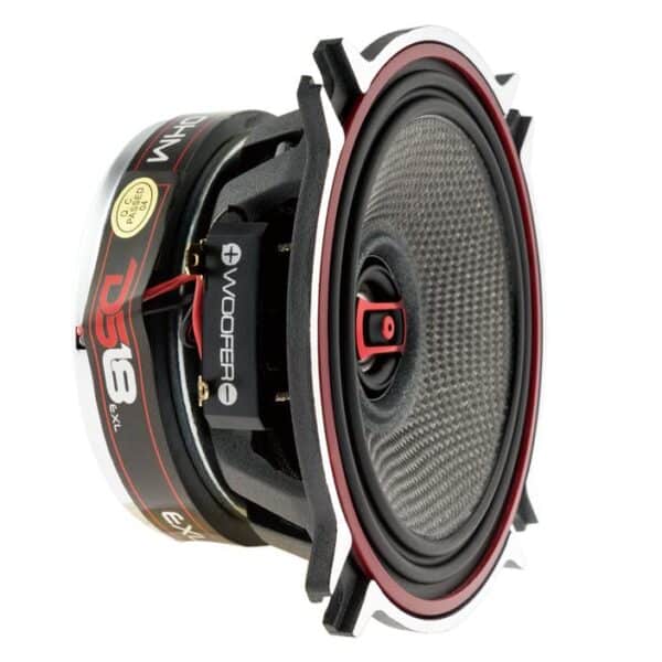 DS18 EXL-SQ4.0 4" 3 OHM 2-WAY COAXIAL SPEAKER 340 WATTS WITH FIBER GLASS CONE - Image 5