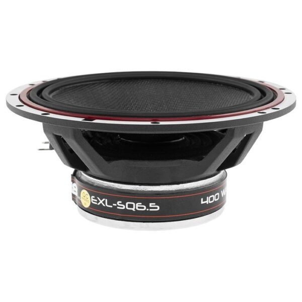 DS18 - EXL-SQ6.5 6.5" 3-OHM 2-WAY COAXIAL SPEAKER 400 WATTS w/ FIBER GLASS CONE (Pair) - Image 4