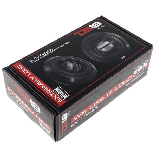 DS18 EXL-TW2.5 2.5" Silk Dome Ferrite Tweeter 100 Watts Max Power 4 Ohm - Image 6
