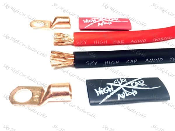 Sky High Car Audio 4ga OFC Big 3 - Image 2
