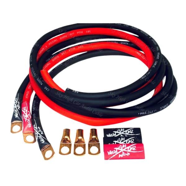 Sky High Car Audio 4ga OFC Big 3