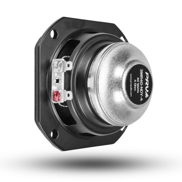 Single 3.5" PRV Audio Midrange Speaker, 40w 4-Ohm (3MR40-NDY-4) - Image 3