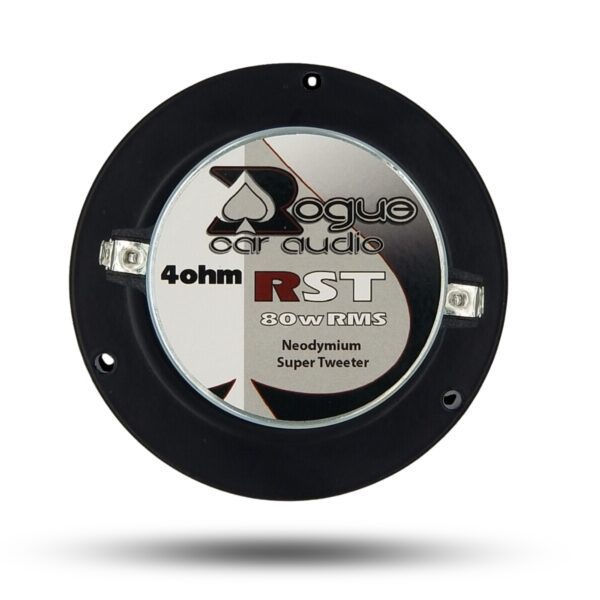 Single 1" Rogue Car Audio Bullet Neo Tweeter, Poly Diaphragm, 80 Watts 4-Ohm (RST) - Image 2