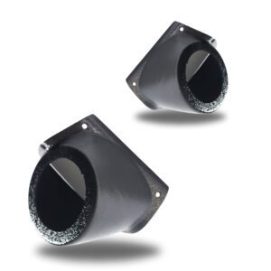 bare pod pair Speaker Upgrade for the A-Pillar of your 2006-2011 Honda Civic Sedan. Easy installation of a Single 3.5" Speaker or Tweeter for the most powerful car stereo possible.