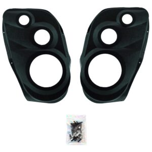 bare pod pair Speaker Upgrade for the Front Door of your 2007-2009 Chevrolet Silverado, GMC Sierra. Easy installation of a 6.5" Three Way Speaker System for the most powerful car stereo possible.