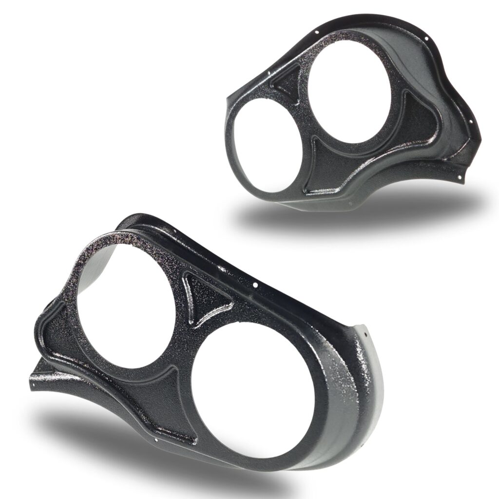 bare pod pair Speaker Upgrade for the Front Door of your 2013-2018 Nissan Altima. Easy installation of a Dual 6.5" Midrange for the most powerful car stereo possible.