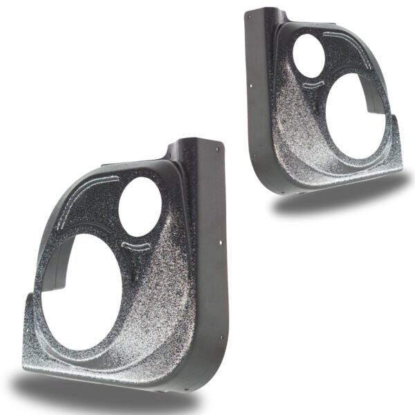 bare pod pair Speaker Upgrade for the Rear Door of your 2022-2024 Ford Maverick. Easy installation of a 6.5" and 3.5" Midrange or Tweeter for the most powerful car stereo possible.