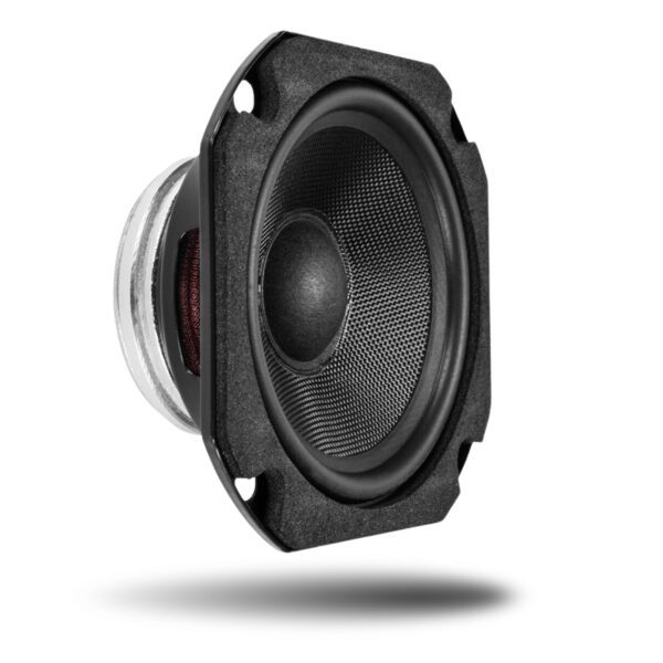 Single 3.5" PRV Audio Midrange Speaker, 40w 4-Ohm (3MR40-NDY-4) - Image 2