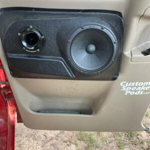 customer image Speaker Upgrade for the Rear Door of your 2000-2006 Chevrolet Silverado, GMC Sierra. Easy installation of a 6.5" Component Set for the most powerful car stereo possible.