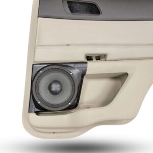 customer image Speaker Upgrade for the Rear Door of your 2011-2015 Ford Explorer. Easy installation of a Single 8" Midrange for the most powerful car stereo possible.