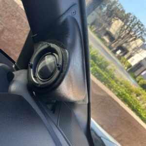 customer image Speaker Upgrade for the A-Pillar of your 2016-2023 Toyota Tacoma. Easy installation of a Single 3.5" Speaker or Tweeter for the most powerful car stereo possible.