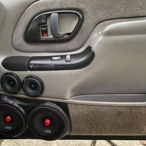 customer image Speaker Upgrade for the Front Door of your 1995-1999 Chevrolet Tahoe, Suburban, Silverado; GMC Yukon, Sierra. Easy installation of a Dual 6.5" Midrange for the most powerful car stereo possible.