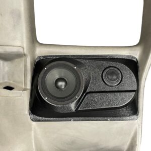 center ortho Speaker Upgrade for the Rear Door of your 2000-2006 Chevrolet Silverado, GMC Sierra. Easy installation of a 6.5" Component Set for the most powerful car stereo possible.