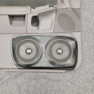 center ortho Speaker Upgrade for the Front Door of your 2002-2005 Ford Explorer. Easy installation of a Dual 6.5" Midrange for the most powerful car stereo possible.