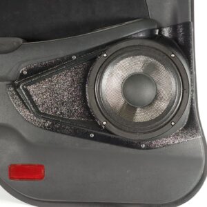 center ortho Speaker Upgrade for the Rear Door of your 2003-2007 Honda Accord Sedan. Easy installation of a Single 8" Midrange for the most powerful car stereo possible.