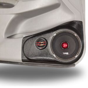 center ortho Speaker Upgrade for the Front Door of your 2009-2015 Toyota Tacoma. Easy installation of a 6.5" Component Set for the most powerful car stereo possible.