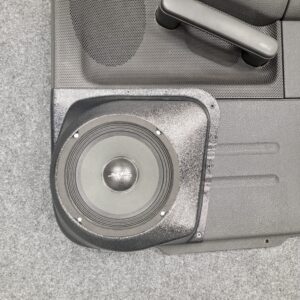 center ortho Speaker Upgrade for the Rear Door of your 2006-2010 Ford Explorer. Easy installation of a Single 6.5" Midrange for the most powerful car stereo possible.