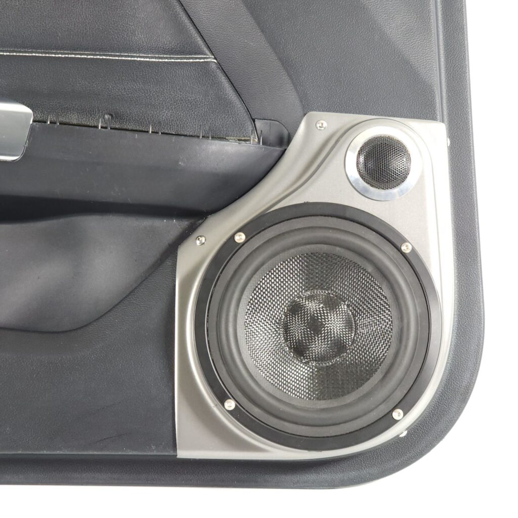 center ortho Speaker Upgrade for the Front Door of your 2015-2023 Ford Mustang. Easy installation of a 6.5" Component Set for the most powerful car stereo possible.