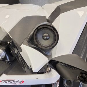 center ortho Speaker Upgrade for the Hood of your 2015-2021 Polaris Slingshot. Easy installation of a Single 6.5" Midrange for the most powerful car stereo possible.