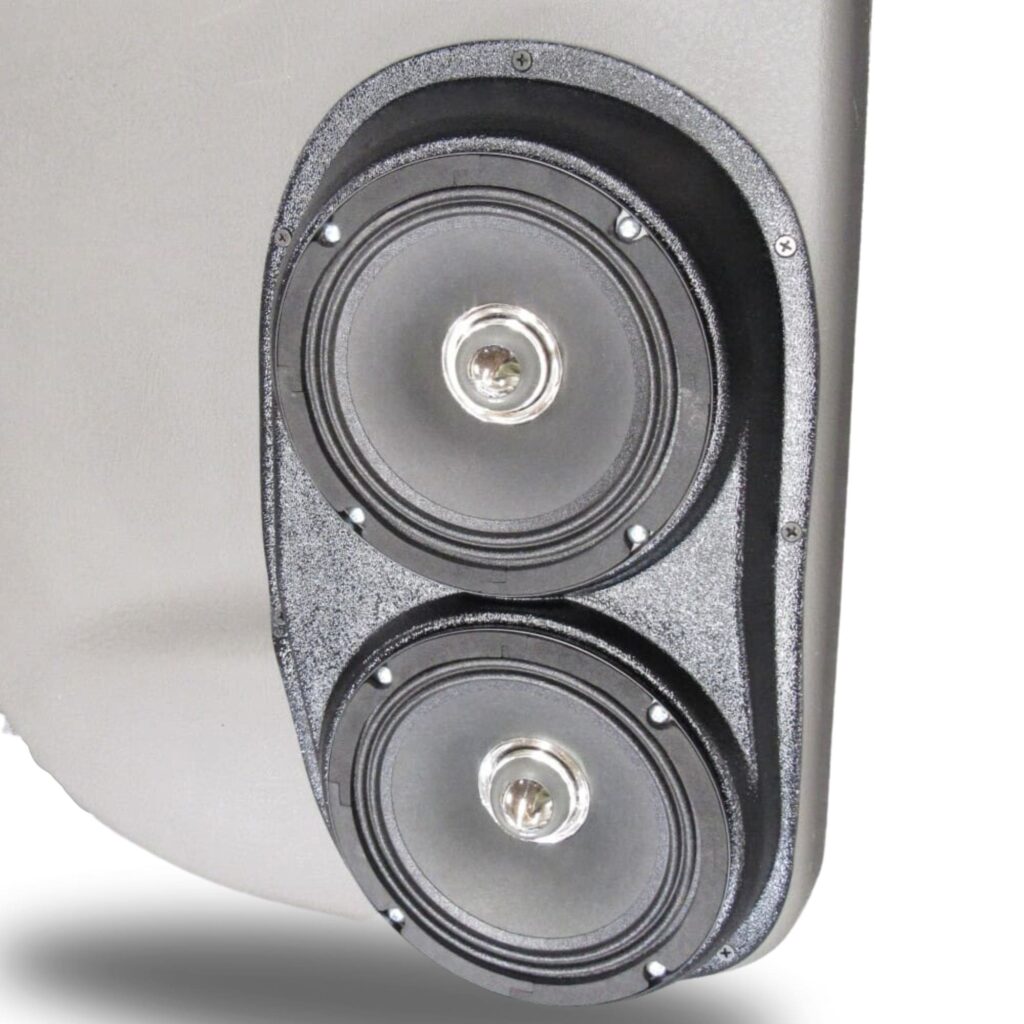 2002-2009 Chevrolet Trailblazer Rear Door Speaker Pods | Precision Fit
