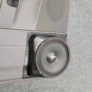 left 2 Speaker Upgrade for the Rear Door of your 2002-2005 Ford Explorer. Easy installation of a Single 8" Midrange for the most powerful car stereo possible.