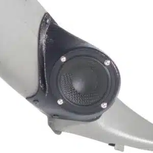 A-Pillar Custom Speaker Pods for the 2000-2006 Cadillac Escalade Chevrolet Avalanche Silverado Tahoe Suburban GMC Sierra Yukon to hold 3.5 in speakers for car audio installation upgrade