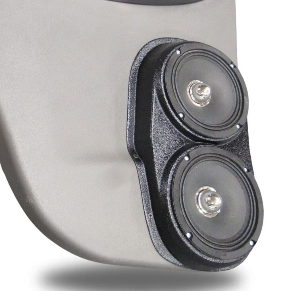 2002-2009 Chevrolet Trailblazer Rear Door Speaker Pods | Precision Fit