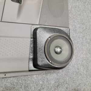 left ortho Speaker Upgrade for the Rear Door of your 2002-2005 Ford Explorer. Easy installation of a Single 6.5" Midrange for the most powerful car stereo possible.