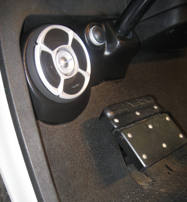 5-1/4" Speaker Pods for your E-Z-GO Medalist, Freedom TXT or Express.