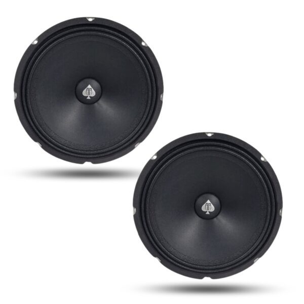 Pair of 8" Audio Ace Midrange Speaker, 180W RMS (Diamond 8)