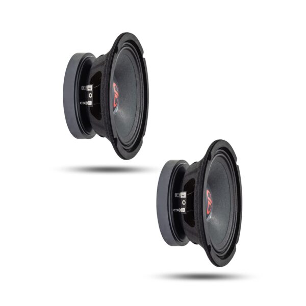 Pair of 6.5" DD Audio VO-M6.5b Midrange Speaker, 60w-300w (VO-M6.5b)*DISCONTINUED