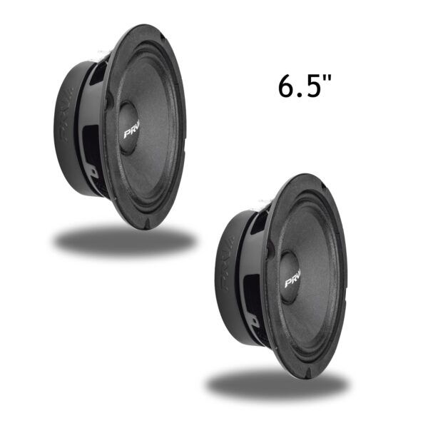 Pair of 6.5" PRV 6MR200A-4 Midrange Loudspeakers - Superior Car Audio (6MR200A-4)