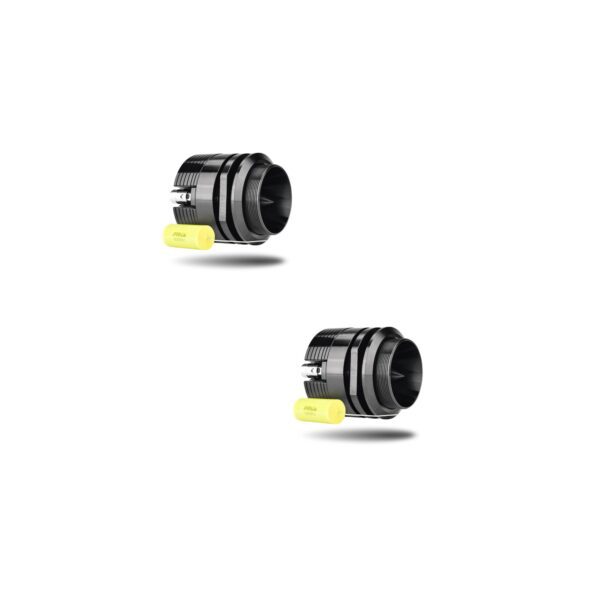 Pair of 1" PRV Audio TW400Ti-Nd-4 v2 Bullet Tweeter, Titanium Diaphragm, 100w, SLIM (TW400Ti-Nd-4 v2)