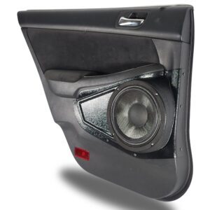 right full Speaker Upgrade for the Rear Door of your 2003-2007 Honda Accord Sedan. Easy installation of a Single 8" Midrange for the most powerful car stereo possible.