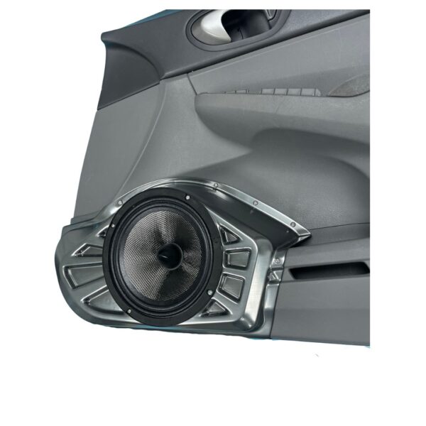 right ortho Speaker Upgrade for the Front Door of your 2006-2011 Honda Civic Sedan. Easy installation of a Single 8" Midrange for the most powerful car stereo possible.