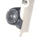 A-Pillar Custom Speaker Pods for the 2007-2009 Cadillac Escalade Chevrolet Avalanche Tahoe Silverado Suburban GMC Yukon Sierra to hold 3.5 in speakers for car audio installation upgrade