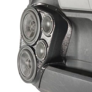 right ortho Speaker Upgrade for the Front Door of your 2007-2013 Toyota Tundra. Easy installation of a Dual 6.5" Midrange and Dual 3.5" Super Tweeter for the most powerful car stereo possible.