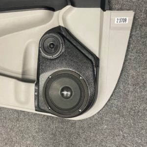 right ortho Speaker Upgrade for the Front Door of your 2012-2017 Toyota Camry. Easy installation of a 6.5" and 3.5" Midrange or Tweeter for the most powerful car stereo possible.