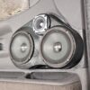 Dual 6.5" and Single 3.5" Speaker Pods for the Front Door of a 94-01 Dodge Ram-Dodge Ram