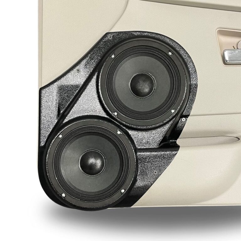 test image Speaker Upgrade for the Front Door of your 2005-2010 Jeep Grand Cherokee. Easy installation of a Dual 6.5" Midrange for the most powerful car stereo possible.