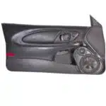 Front Door Custom Speaker Pods for the 2000-2007 Chevrolet MonteCarlo to hold 8.0 in and 3.5 in speakers for car audio installation upgrade