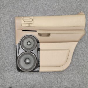 top center Speaker Upgrade for the Rear Door of your 2001-2003 Dodge Durango. Easy installation of a 8" and 6.5" Midrange for the most powerful car stereo possible.