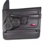 Front Door Custom Speaker Pods for the 2002-2005 Dodge Ram to hold Dual 6.5 in and 3.5 in speakers for car audio installation upgrade