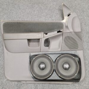 top center Speaker Upgrade for the Front Door of your 2002-2005 Ford Explorer. Easy installation of a Dual 8" Midrange for the most powerful car stereo possible.