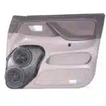 Front Door Custom Speaker Pods for the 2001-2007 Toyota Sequoia Tundra to hold Dual 6.5 in speakers for car audio installation upgrade