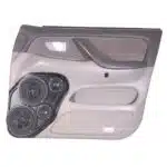 Front Door Custom Speaker Pods for the 2001-2007 Toyota Sequoia Tundra to hold Dual 6.5 in and Dual 3.5 in speakers for car audio installation upgrade